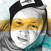 Mi proyecto del curso: Retrato moderno con Procreate: estiliza a tu protagonista. Un progetto di Illustrazione tradizionale, Illustrazione digitale e Disegno digitale di cityart_tattoo - 12.08.2023