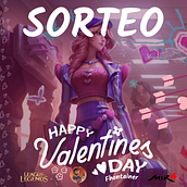 Sorteo Valentine's Day. Design, and Advertising project by Micaela Cremieux - 02.14.2023