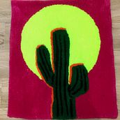 My project for course: Tufting Technique for Creating Rugs. Un progetto di Artigianato, Interior Design, Fiber Art, DIY e Textile Design di Sara Andrade - 07.08.2023