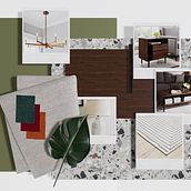 Interior Design Fundamentals: Mastering Color and Texture - Living Room Mood Board. Un progetto di Architettura d'interni, Interior design, Interior Design e Progettazione dello spazio di Daniel - 13.08.2023