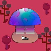 The mushroom . 3D, 3D Modeling, 3D Design, and Design project by diegocacho28 - 08.14.2023