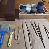 Mi proyecto del curso: Pintura de murales interiores. Un proyecto de Pintura, Interiorismo, Diseño de espacios y Pintura decorativa de Analia Sosa - 15.08.2023