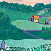 My project for course: Travel Sketchbook Illustration with Gouache. Painting, Drawing, Sketchbook, and Gouache Painting project by dlcopeland16 - 08.15.2023