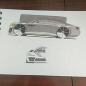 Diseño Automotriz. Un progetto di Design, Design industriale, Product design, Arte concettuale e Design di automobili di Tomás Borsari - 15.08.2023