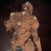 MERODEADOR CONCEPT. 3D, 3D Modeling, Video Games, Concept Art, and 3D Character Design project by Pedro Nicolas Adrover - 08.15.2023