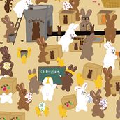 Osterwerkstatt / Easter Workshop. Traditional illustration, and Digital Illustration project by katabi - 08.15.2023