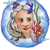 Mi proyecto del curso: Retrato ilustrado en acuarela. Traditional illustration, Fine Arts, Painting, Drawing, Watercolor Painting, Portrait Drawing, and Artistic Drawing project by limaderi - 08.15.2023