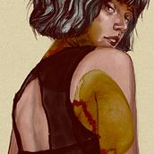 My project for course: Illustrated Portraits with Procreate. Traditional illustration, Vector Illustration, Digital Illustration, and Portrait Drawing project by malkocdidem90 - 08.16.2023