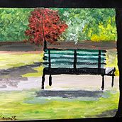 Panchine. Un proyecto de Pintura acrílica de Valeria Severini - 16.08.2023