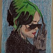 Mi proyecto del curso: Ilustración realista con bolígrafos de colores. Traditional illustration, Fine Arts, Drawing, Portrait Drawing, Realistic Drawing, and Artistic Drawing project by Samuel Castillo - 08.16.2023