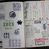 My project for course: Creative Bullet Journaling for Productivity Ein Projekt aus dem Bereich Traditionelle Illustration, Handwerk, Lettering, DIY, Hand Lettering, Management und Produktivität von Ryoku Kal - 17.08.2023