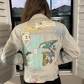 Mi proyecto del curso: Técnicas de impresión  textil para principiante.  Hecho por Katia iskana.mx . Design de moda, Estampagem, Upc, cling, Estamparia têxtil, e Design têxtil projeto de iskana_mx - 14.08.2023