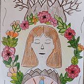 Mi proyecto del curso: Ilustración artística: dibuja tu imaginario Ein Projekt aus dem Bereich Traditionelle Illustration, Malerei, Kreativität, Bleistiftzeichnung und Zeichnung von Irene - 17.08.2023