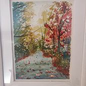 Mi proyecto del curso: Paisajes naturales en acuarela. Fine Arts, Painting, and Watercolor Painting project by Javier Bragado - 08.17.2023