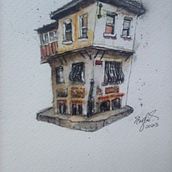 My project for course: Expressive Architectural Sketching with Colored Markers. Sketching, Drawing, Architectural Illustration, Sketchbook & Ink Illustration project by Teri English - 08.15.2023
