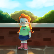 Meu projeto do curso: Princípios de iluminação para pintura digital. Un proyecto de Ilustración tradicional, Ilustración digital y Pintura digital de bi007 - 17.08.2023