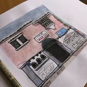 Mi proyecto del curso: Urban sketching: crea paisajes urbanos expresivos. Un progetto di Pittura, Bozzetti, Disegno, Pittura ad acquerello, Sketchbook e Illustrazione con inchiostro di Jennifer Vanegas - 17.08.2023