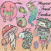 Mon projet du cours : Illustration de personnages adorables inspirés de la nature . % Charlyne Marchand tarafından hazırlanan Karakter Tasarımı, Çizim, Dijital İllüstras, on, Ve Dijital Çizim projesi - 08.12.2023