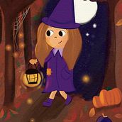 Mijn project van de cursus: Kinderillustraties met Procreate: creëer magische scènes. Traditional illustration, Digital Illustration, Children's Illustration, Digital Painting, and Picturebook project by camille_vanderstraeten - 08.17.2023