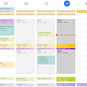My project for course: Agenda Organization for Energy and Time Management. Creative Consulting, Design Management, Marketing, Management, and Productivit project by silvia.iraghi - 08.18.2023