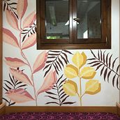 My project for course: Interior Mural Painting. Un progetto di Pittura, Interior Design, Progettazione dello spazio e Pittura decorativa di brina_art - 18.08.2023
