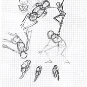 Mon projet du cours : Dessin anatomique pour débutants. Un progetto di Belle arti, Bozzetti, Disegno a matita, Disegno, Disegno realistico e Disegno anatomico di Bruno Sultan - 18.08.2023