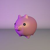 Mi proyecto del curso: Introducción exprés al 3D: de cero a render con Cinema 4D. 3D, and 3D Design project by Kim Peralta A - 08.19.2023