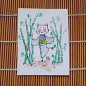 My project for course: Watercolor Illustration with Japanese Influence. Traditional illustration, Drawing, and Watercolor Painting project by Dita - 03.20.2023
