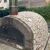 Moderne mozaïekkunst: pizzaoven met tegels. Arts, Crafts, Furniture Design, Making, Ceramics, DIY & Interior Decoration project by fienvanhoye - 08.20.2023