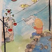 Final Project--Discovering Patterns: Creative Watercolor Sketching for Beginners. Traditional illustration, Sketching, Creativit, Drawing, and Watercolor Painting project by lynnellein - 08.19.2023
