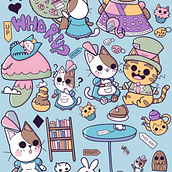 Meu projeto do curso: Ilustração de uma história com estilo kawaii. Un progetto di Illustrazione tradizionale, Character design, Illustrazione digitale e Manga di Inês Costa - 19.12.2021