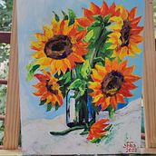 Portfolio of my paintings. Arts, and Crafts project by Ani Londa - 08.19.2023