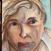 My project for course: Artistic Portrait with Watercolors. Fine Arts, Painting, Watercolor Painting, and Portrait Drawing project by pmpyjzbm85 - 08.20.2023