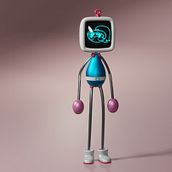 Meu projeto do curso: Introdução ao design 3D e modelagem com Blender. Motion Graphics, Character Design, Product Design, and 3D Modeling project by Suzana Lopes de Azevedo - 08.18.2023