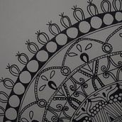 Crecer. Ink Illustration project by Deisy Noemi Pech Ek - 08.18.2023