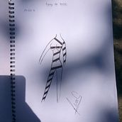 Mi primer bosquejo. Costume Design project by piajaviera_1 - 08.19.2023