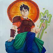 Meu projeto do curso: Ilustração com marcadores: encontre seu estilo. Un projet de Illustration traditionnelle, Peinture, B, e dessinée , et Théorie des couleurs de Kevynn de Freitas - 11.08.2023