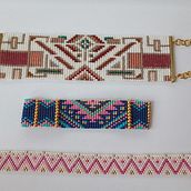 Mi proyecto del curso: Diseño de accesorios con cuentas: teje patrones elegantes. Accessor, Design, Arts, Crafts, Jewelr, Design, and Fiber Arts project by Ana P. S. - 08.19.2023