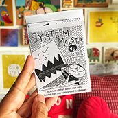 Autobiographical Comiczine: System monster vs Mantelmoeder. Un projet de B , et e dessinée de gdn2fchnbb - 20.08.2023