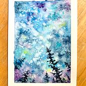My project for course: Modern Watercolor Techniques. Traditional illustration, Fine Arts, Painting, and Watercolor Painting project by Rachel Wold - 08.20.2023
