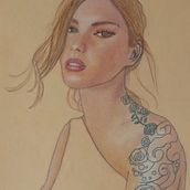 Mi proyecto del curso: Ilustración con pastel y lápices de colores. Traditional illustration, Fine Arts, Pencil Drawing, Drawing, Portrait Drawing, Realistic Drawing, and Artistic Drawing project by turkesitas - 08.20.2023