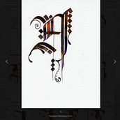 Mi proyecto del curso: Lettering para tatuajes. Un progetto di Calligrafia, Lettering e Design di tatuaggi di Varo Sanchez - 21.08.2023