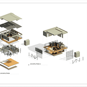 My project for course: 3D Architectural Design and Modeling with Revit _ Pamela Palma. 3D, Architecture, Interior Architecture, 3D Modeling, Digital Architecture, and ArchVIZ project by PAMELA VIVIANA PALMA MARTINEZ - 08.19.2023