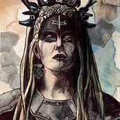 Meu projeto do curso: Retrato Ilustrado com Procreate. Un progetto di Illustrazione tradizionale, Illustrazione vettoriale, Illustrazione digitale e Disegno di ritratti di Paulo Fodra - 21.08.2023