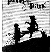 Peter Pan 1953. Projekt z dziedziny  Sztuki piękne,  Projektowanie plakatów, Trad, c, jna ilustracja i Grawerstwo użytkownika Bad Design CR - 21.08.2023