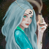 Mi proyecto del curso: Pintura digital de personajes en Photoshop. Un progetto di Character design, Illustrazione digitale, Disegno digitale e Pittura digitale di Juan Daniel Delgadillo Pulgarin Identificado con C.C 1073253513 - 31.08.2023