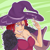 Modern Witch. Character Design, and Digital Illustration project by Dylan Herman - 08.22.2023