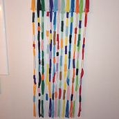 Mi proyecto del curso: Macramé: técnicas de tejido envuelto. Artesanato, Decoração de interiores, Tecido, Macramê, Tingimento têxtil, e Design têxtil projeto de sandymmster - 18.08.2023