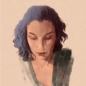 Meu projeto do curso: Retrato Ilustrado com Procreate. Traditional illustration, Vector Illustration, Digital Illustration, and Portrait Drawing project by g73campos - 08.22.2023