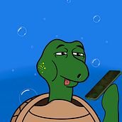 Sick-Turtles. Un projet de Dessin numérique de Elia S. - 23.08.2023